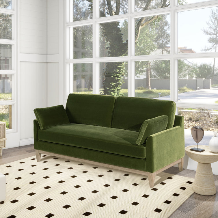Pera 75.5 Velvet Sofa